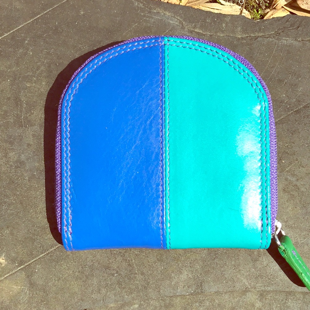 Tri-Tone coin Purse with RFID